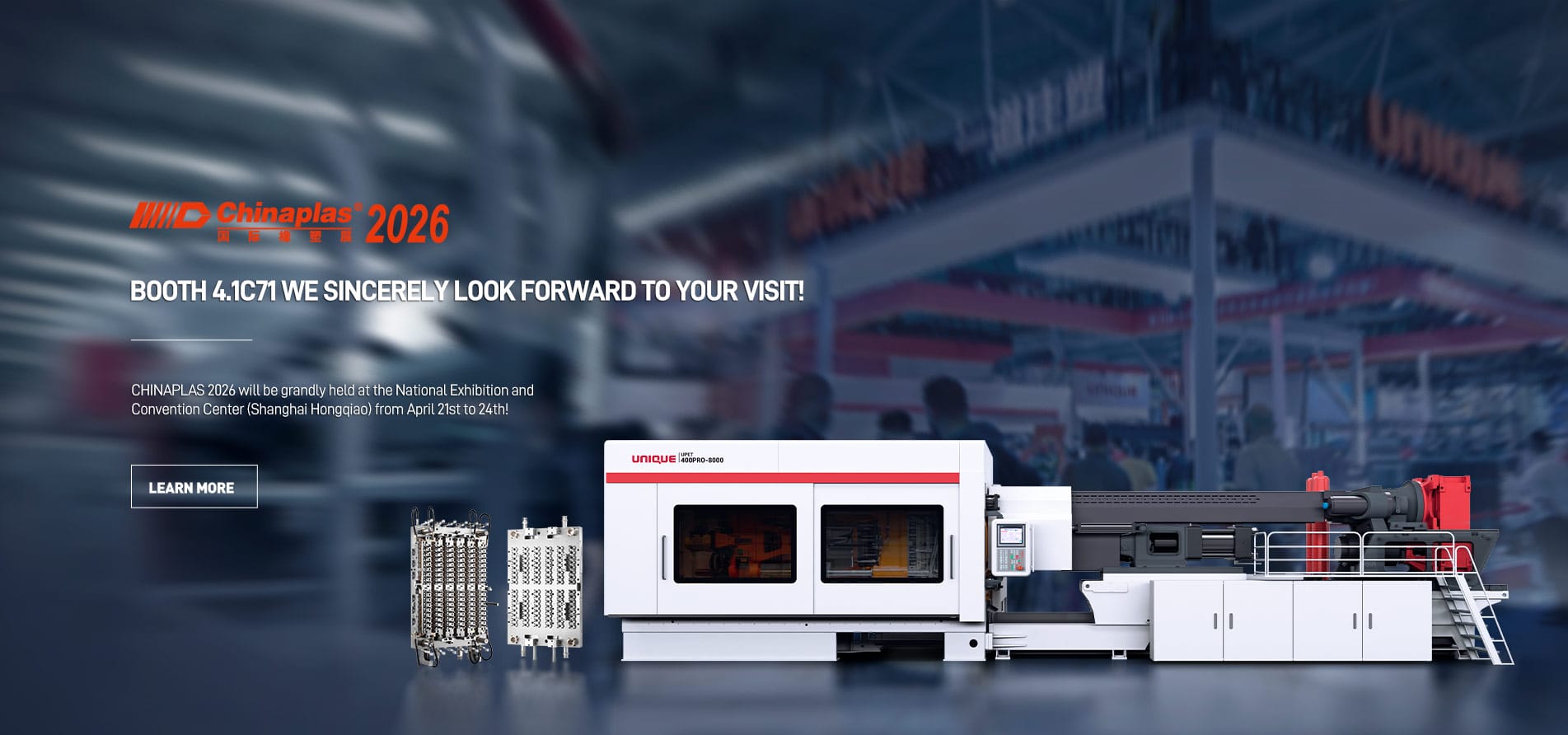 Booth 4.1C71, we sincerely look forward to your visit!